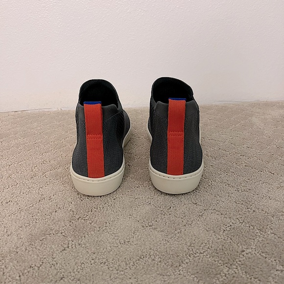 Rothy’s Chelsea Sneaker | Size: W9 | Color: Green Fog Melange | Gently Used - Picture 4 of 11